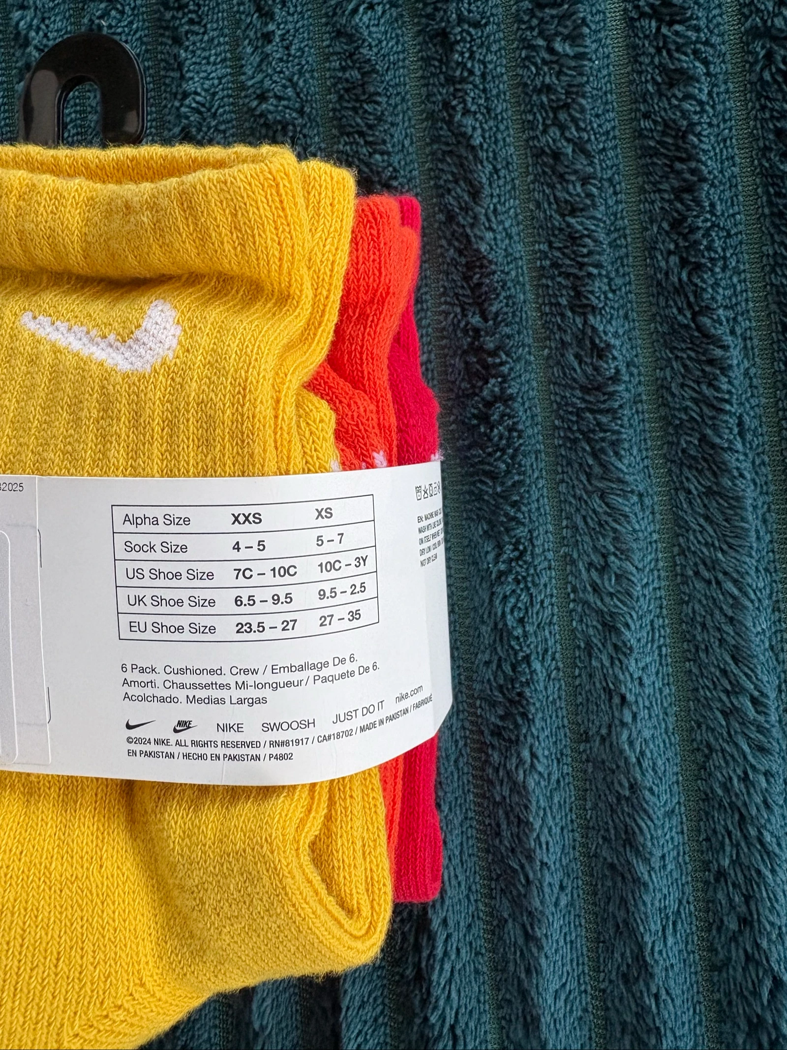 6 paar Nike sokken voor kinderen – photo 3